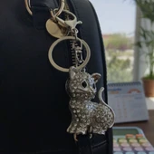 Hayvan Figürlü Anahtarlık Sevimli Tasarıma Sahip Gövdeli Anahtarlık Çanta Süsü Olarak da Kullanılabilen Dayanıklı ve Şık Aksesuar Hediyelik Ürün Olarak da Uygun Eğlenceli Anahtarlık Modeli thumbnail 4