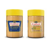 Gold Fıstık Ezmesi 340 gr Şekersiz ve %100 Crunch Parçacıklı 2 li Paket thumbnail 1