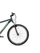 Bisan Atlas 26 V Fren 21 Vites 26 Jant Dağ Bisikleti Gri Yeşil 17 Kadro thumbnail 2