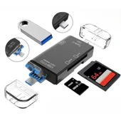 ZR826 Atud-05 6 İn 1 Otg Card Reader - 1