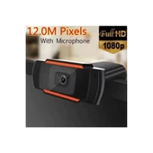 Webcam Orjınal 1080p Konferans Kamera Dahili Mikrofon Chat Görüntülü Sohbet Yayın Kamerası Hd Video - 3