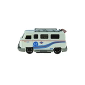 Oyuncak Minibüs Işıklı Sesli Duman Çıkaran Sürtmeli Minibüs Beyaz - 3