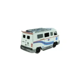 Oyuncak Minibüs Işıklı Sesli Duman Çıkaran Sürtmeli Minibüs Beyaz - 4