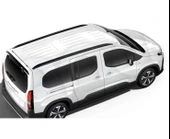 Peugeot Rifter 2019+ Uyumlu Tavana Yapışık Siyah Tavan Çıtası thumbnail 2