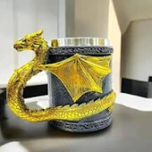 Sarı Ejderha Çelik Kupa - 1
