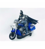 Batman Motor Işıklı Sesli Çarp Dön Oyuncak Motor Süper Kahramanlar - 1