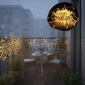 BUFFER® Günışığı Renk 5 Farklı Işık Modlu 10 Metre Eklemeli Dekor Boncuk Model Dekoratif Led - 1