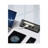 Lp764 Çoklu Gece Lambalı Priz Yüksek Gerilim Korumalı 4’lü Priz 2xusb 2xtype-c Çıkışlı Grup Priz Çoğaltıcı - 6