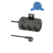 Akım Korumalı Priz 2 Usb + 2 Type-c Girişli 2 Metre Kablosu Anahtarlı Ve Duvara Monte Edilebilir - 1