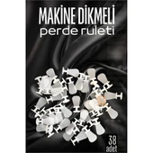Makine Dikmeli Perde Düğmesi Perde ruleti Perde Düğmesi 28 Adet - 1