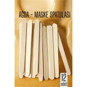Ağda Spatulası Küçük Boy 12 ADET - 1
