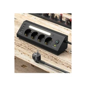 Lp764 Çoklu Gece Lambalı Priz Yüksek Gerilim Korumalı 4’lü Priz 2xusb 2xtype-c Çıkışlı Grup Priz Çoğaltıcı - 2