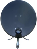 Kalın Saclı Siyah 70 cm Uydu Çanak Anteni thumbnail 2