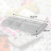 BUFFER® Haftalık 7 Bölmeli İlaç Saklama ve Hatırlatma Kutusu - 3