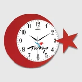 Ay Yildiz Duvar Saati 134-4 - 1