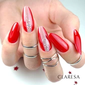 Claresa Kalıcı Oje Glitter Silver Simli Şeffaf 01 5gr thumbnail 2