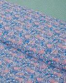 English Home Petit Chamomile Baskılı Tek Kişilik Pike Takımı 150x220 cm Pembe thumbnail 3