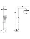 Artema A4720574 Aquaheat Bliss S 240 2f Duş Sistemi, Soft Altın thumbnail 2