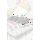 BUFFER® Haftalık 7 Bölmeli İlaç Saklama ve Hatırlatma Kutusu - 6