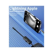 Endoskop Yılan Video Kamera İos Uyumlu Led’li 10 Metre 7 Mm Sert Kablo 2mp Full Hd - 4