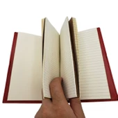 Kahverengi Pusula Temalı Deri Defter - 2