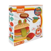 Crafy Süper Burger Oyun Hamuru Seti 200 gr. 12 Parça - 1