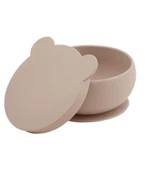 Silikon Kapaklı Kase Bubble Beige - 2