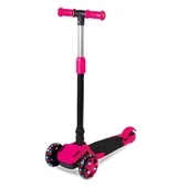 NessiWorld Tulpar Işıklı Katlanabilir Scooter Pembe thumbnail 1