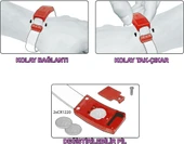 Festival & Parti LED Bileklik 3 Farklı Mod Işıklı 1 Adet thumbnail 3