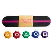 Squid Games 5 Taş Oyunu Plastik Çubuk thumbnail 5