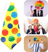 Palyaço Kravatı Lastikli Geniş Kesim 17x37 cm thumbnail 2