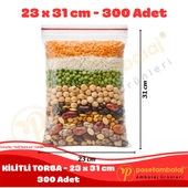 23x31 cm. Kilitli Torba (300 Adet) thumbnail 3