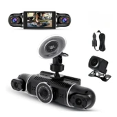 Ozmik V10 Araç Kamerası  4 Kameralı  Gps Takip- G Sensör 1080P Kayıt  Wifi  Özellikli - 4