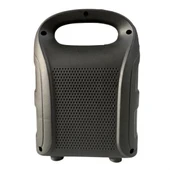 Tutmalı Mini Hoparlör Işıklı Taşınabilir Bluetooth Wireless Radyolu Sd Kart ve USB Girişli Hoparlör thumbnail 2