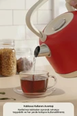Kablosuz Kettle Sinbo Su Isıtıcı 2.2 Litre, Hızlı Kaynatma ve Otomatik Kapanma, Paslanmaz Çelik thumbnail 3