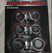 6'lı Hortum Kelepçe Set 18-20-25 MM - 2