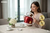 Kablosuz Kettle Sinbo Su Isıtıcı 2.2 Litre, Hızlı Kaynatma ve Otomatik Kapanma, Paslanmaz Çelik thumbnail 1