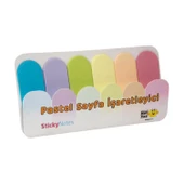 NotYaz Rainbow Pastel Smile Sayfa İşaretleyici 6 Renk x 10 Sayfa (PA-7578) thumbnail 3