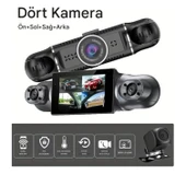 Ozmik V10 Araç Kamerası 4 Kameralı Gps Takip- G Sensör 1080P Kayıt Wifi Özellikli - 2