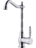 RUSTİK MUTFAK EVİYE BAYATRYASI KROM RENK thumbnail 1