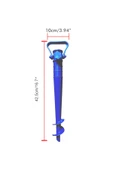 2 Adet Şemsiye Kazığı, Plaj Şemsiye Kazığı, Şemsiye Sabitleme Aparatı, Plastik sabitleme aparatı - 3