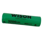 Wison WS-18650 3.7V 3200mAH Li-ion Pil thumbnail 1