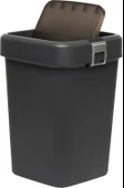 Motek COB-411 Comfort Dustbin 18 Litre Çöp Kutusu Kovası Antrasit thumbnail 3