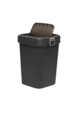 Motek COB-411 Comfort Dustbin 18 Litre Çöp Kutusu Kovası Antrasit thumbnail 5