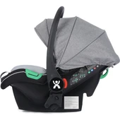 Wow Kabin Boy Tek Elle Kolay Katlanır Travel Bebek Arabası Autofold Grey Black thumbnail 6