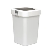 Motek COB-410 Comfort Dustbin 8 Litre Çöp Kutusu Kovası Beyaz thumbnail 4