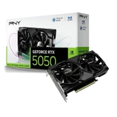 PNY RTX5050 8GB 128Bit Siyah Ekran Kartı (VCG50508DFXPB1) thumbnail 1