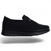 Ayzen 1260 Siyah Kadın Babet Ayakkabı - 5