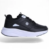 Queen Step 2105 Siyah-Beyaz Kadın Spor Ayakkabı - 1