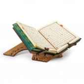 Masaüstü Delikli Fonksiyonel Rahle- ahşap masaüstü rahle masa üstü rahle - 2